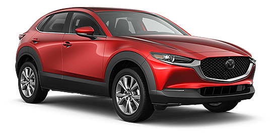 Soul Red Crystal Metallic Mazda CX-30 GS