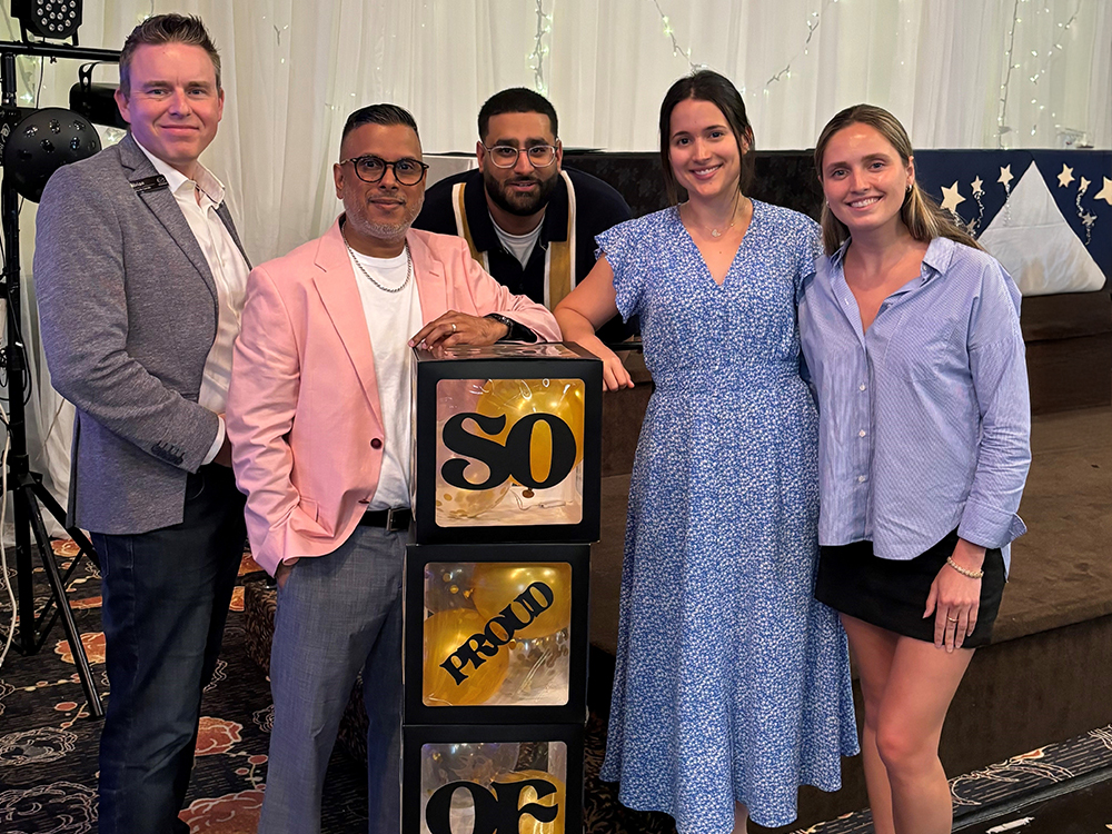 Employee group photo