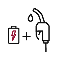 Illustration of battery + gas nozzle. 