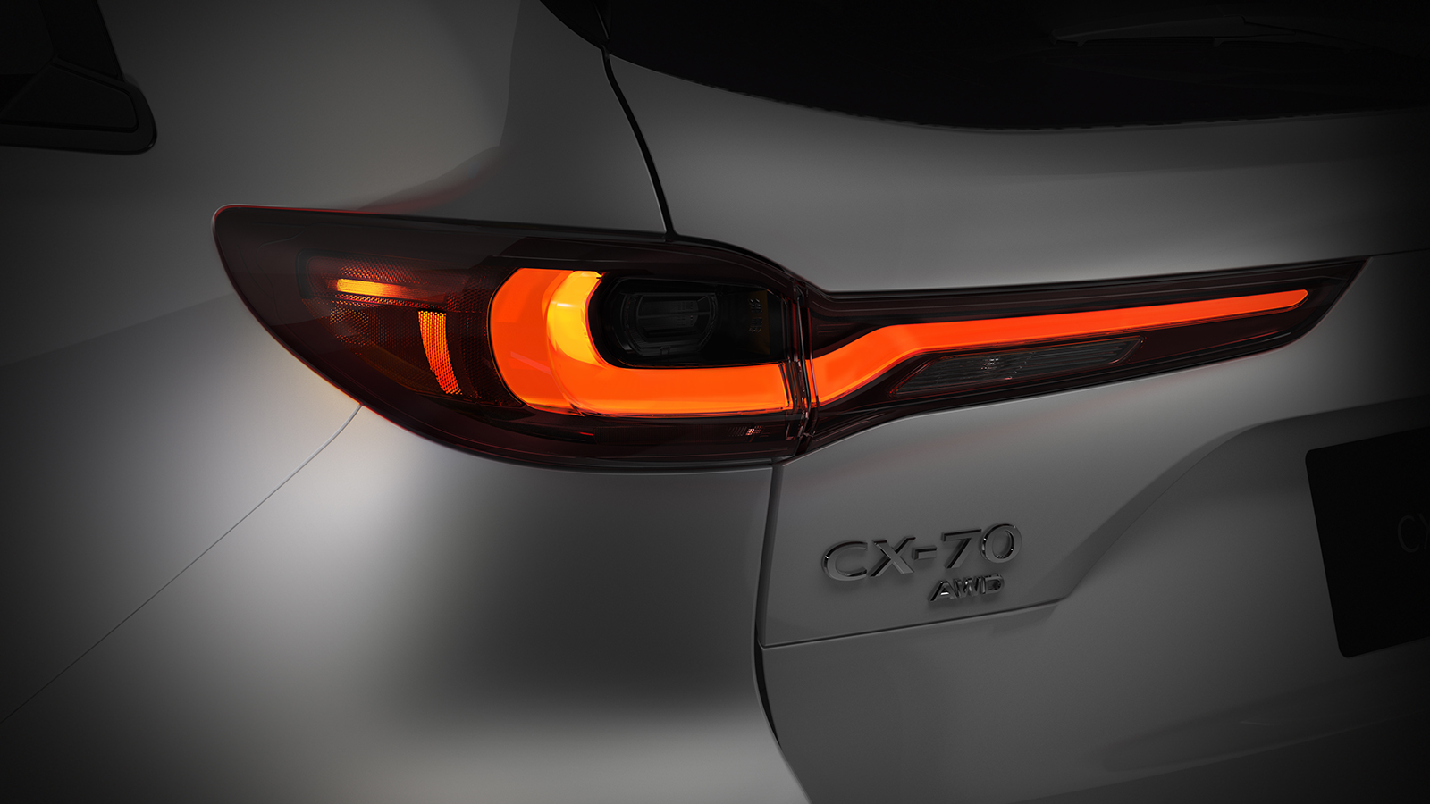 The rear driver side of the Mazda MX-30.