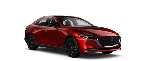 Polymetal Grey Metallic Mazda3 right profile