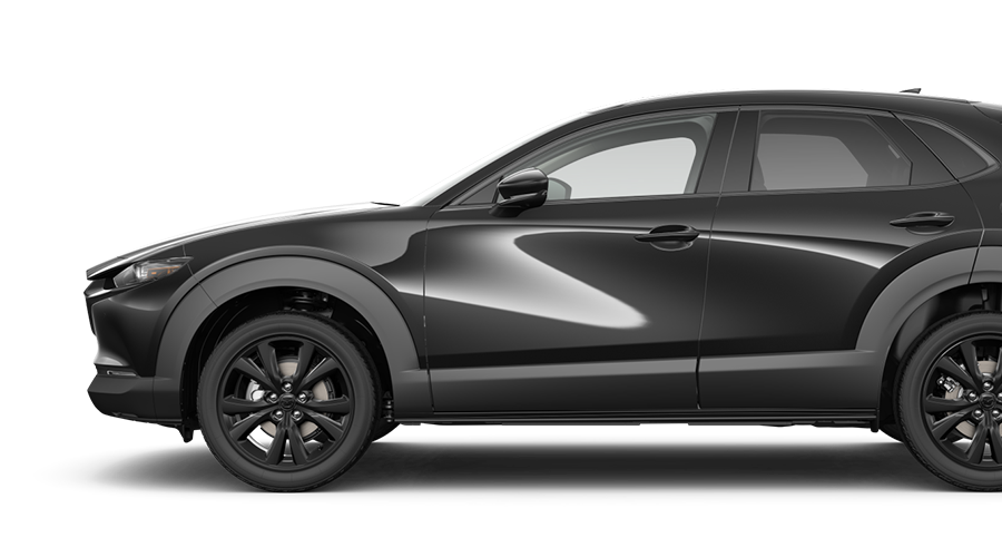 CX-30 driver’s side profile.